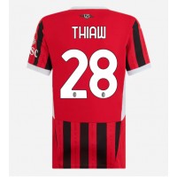 AC Milan Malick Thiaw #28 Replica Home Shirt Ladies 2024-25 Short Sleeve